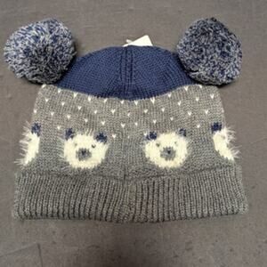 Tucker Tate NEW 12-24 Month Kids Beanie Hat Winter Knit  Grey Charcoal Heather